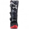 bota alpinestars tech 7 cinza vermelho 59654p