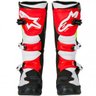 bota alpinestars tech 3 preto branco vermelho 46008