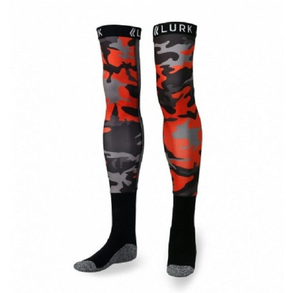 meia brace lurk camo laranja tamanho unico 530275 0
