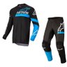 conjunto alpinestars fluid azul neon