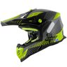 capacete mattos racing atomic fluor cinza