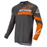 camisa alpinestars fluid chaser 22 anthracite coral fluo