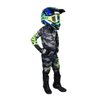 conjunto infantil linha classic camuflado neon