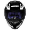 capacete axxis eagle power gloss blackgreywhite 3