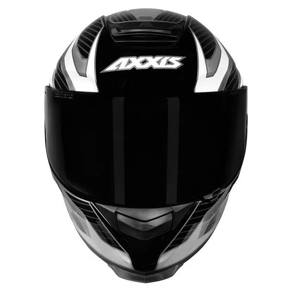 capacete axxis eagle power gloss blackgreywhite 2
