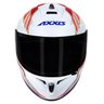 capacete axxis draken racer gloss whiteredblue 6