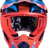 capacete ls2 mx437 fast xcode red blue frente