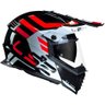 capacete ls2 mx436 pioneer evo adventurer preto branco m1