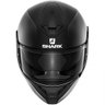 capacete shark d skwal 2 blank mat kma preto fosco atras