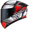 capacete kyt tt course tourist vermelho preto