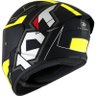 capacete kyt tt course electron preto amarelo fosco4