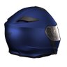 capacete x11 turner solides azul costas