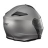 capacete x11 turner solides prata costas