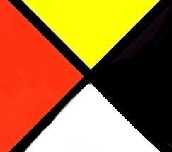 Preto/Branco/Vermelho/fluo