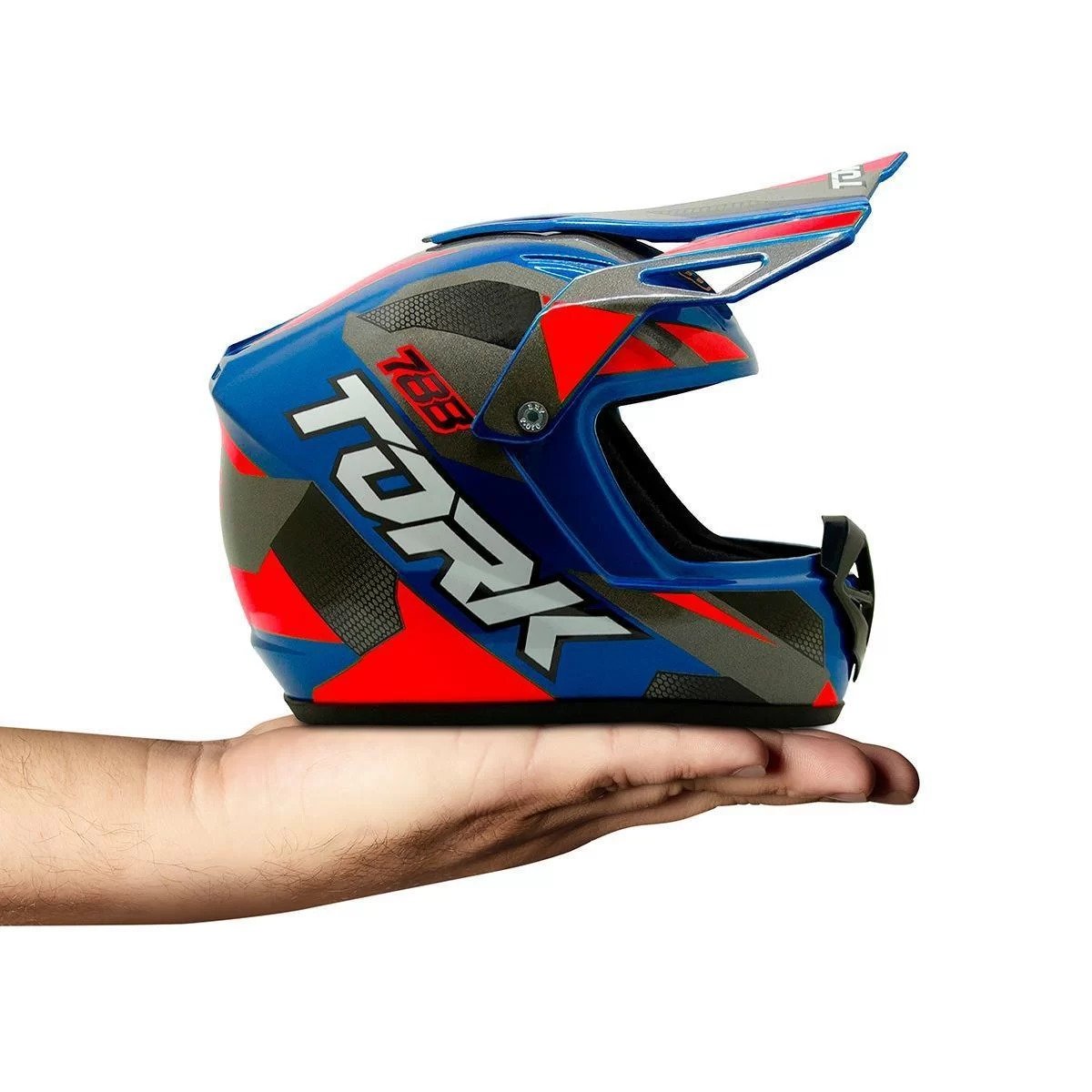 Mini Capacete ProTork Edition Cross Brilhante