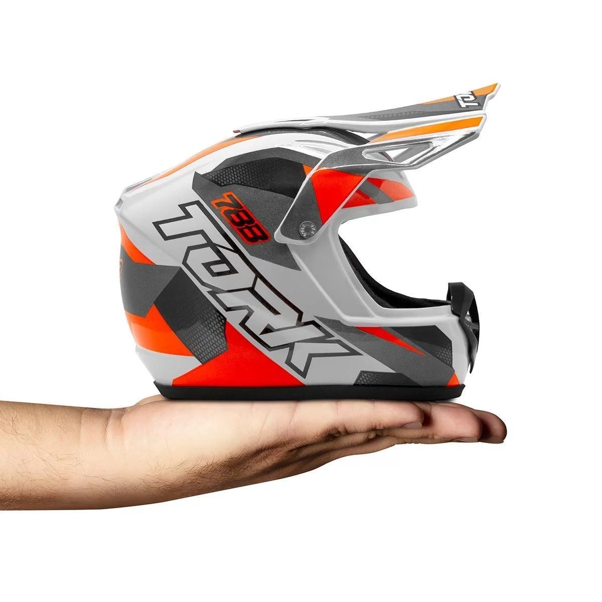 Mini Capacete ProTork Edition Cross Brilhante