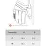 x11 gloves nitrowin tabela de medidas