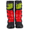 bota asw image enduro preto vermelho amarelo 85115